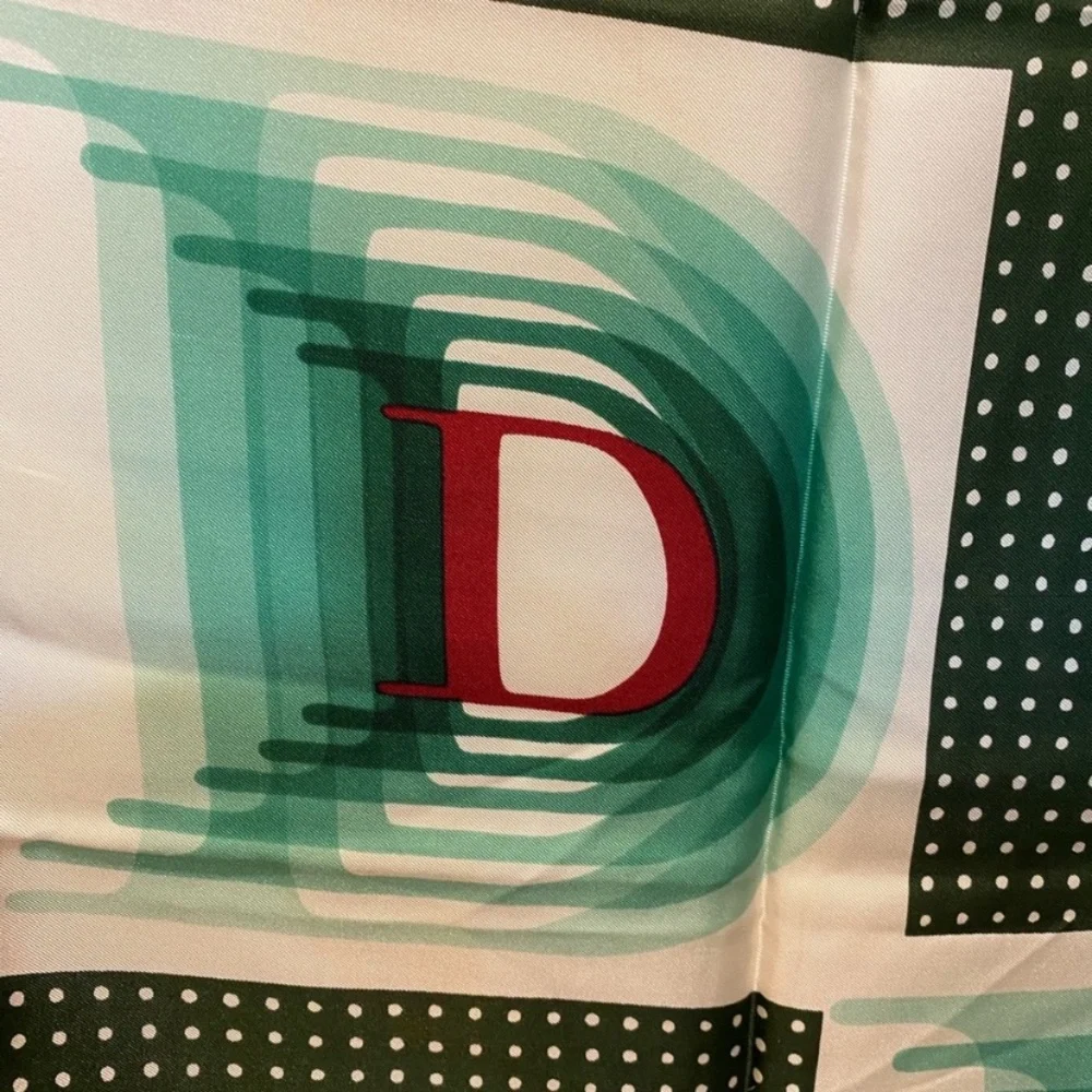 Christian Dior Scarf 30 1/2 by 301/2